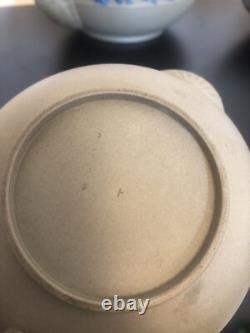 Service à thé et à café Wedgwood Drabware Jasperware de quatre pièces - Vintage rare