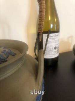 Service à thé et à café Wedgwood Drabware Jasperware de quatre pièces - Vintage rare