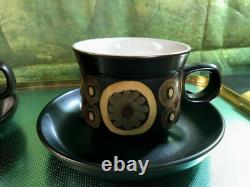 Service à thé et à café vintage Denby Arabesque Pamberton en céramique, 12 pièces, 70
 <br/> 	