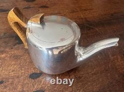 Service à thé et à café vintage Piquot Ware des années 1950-1960, 5 pièces avec plateau d’origine