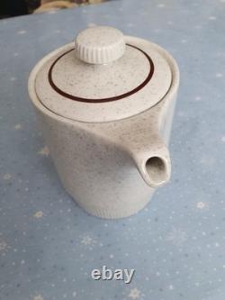 Service à thé et café Arden en faïence vintage Poole, 21 pièces