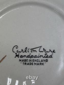 Service à thé et café Mimosa Carlton Ware vintage 22 pièces très bon état style milieu de siècle moderne rétro