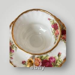Service à thé et café Royal Albert Old Country Roses 38 pièces Vintage