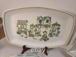 Service à thé et café Turi Design vintage du marché norvégien, 16 pièces, tasses et soucoupes