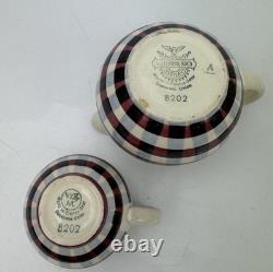 Service à thé et café Villeroy & Boch Basket Glasgow, 22 pièces, motif vintage
