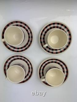 Service à thé et café Villeroy & Boch Basket Glasgow, 22 pièces, motif vintage