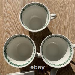 Service à thé et café de table vintage anglais Royal Staffordshire 1970 Old Pekin