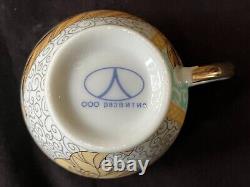 Service à thé et café russe vintage / ancien pour 6. Marqué au fond