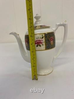 Service à thé ou café vintage COALPORT pour 6 personnes JAVA IMARI Discontinué et RARE