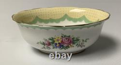 Service à thé vintage Royal Albert PRUDENCE vert de 21 pièces