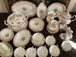 Service de dîner Royal Albert Serenity pour 6 personnes, service à café et service à thé