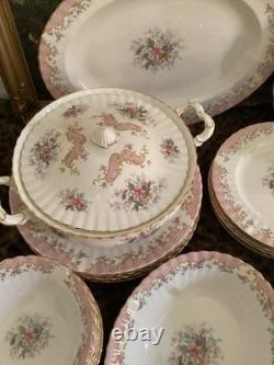 Service de dîner Royal Albert Serenity pour 6 personnes, service à café et service à thé