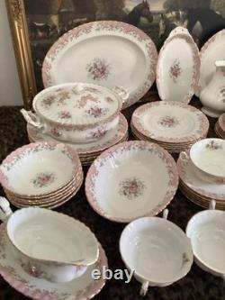 Service de dîner Royal Albert Serenity pour 6 personnes, service à café et service à thé