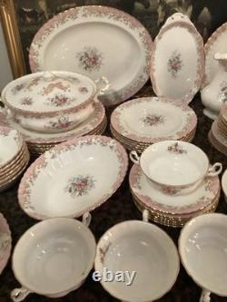 Service de dîner Royal Albert Serenity pour 6 personnes, service à café et service à thé