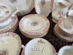 Service de dîner Royal Albert Serenity pour 6 personnes, service à café et service à thé