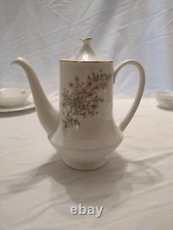 Service de dîner Vintage Mayfair en porcelaine fine de Staffordshire, Angleterre, pour 6 personnes