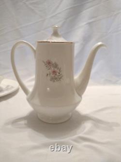 Service de dîner Vintage Mayfair en porcelaine fine de Staffordshire, Angleterre, pour 6 personnes