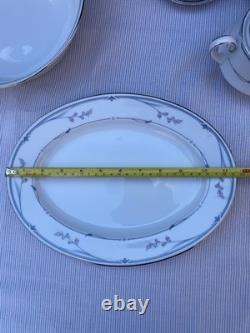 Service de table et à café vintage en porcelaine Noritake Chelsea Morn 3686, 28 pièces