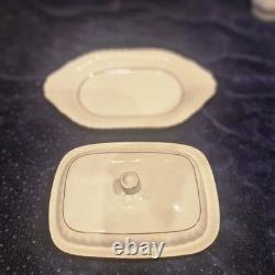 Service de table et à thé en porcelaine polonaise Chodziez vintage impeccable. 49 pièces