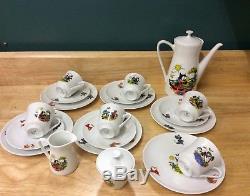 Set De Café Winterling Vintage Felix Le Chat Et Ses Amis