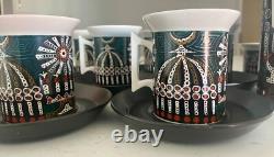 Set de café vintage des années 1960 de Portmeirion Pottery Magic City Susan Williams Ellis