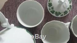Superbe Service À Café Vintage En Porcelaine Hutschenreuther D'allemagne Très Rare