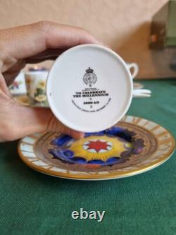 TASSES À CAFÉ EN CHINE ANCIENNE AVEC SOUS-TASSES