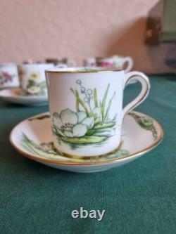 TASSES À CAFÉ EN CHINE ANCIENNE AVEC SOUS-TASSES