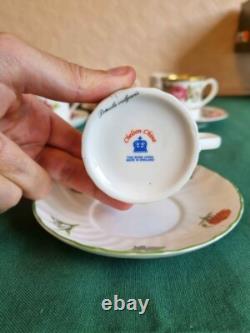 TASSES À CAFÉ EN CHINE ANCIENNE AVEC SOUS-TASSES