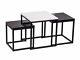 Table Basse, Set Vintage Scandinavian Loft Industriel Xxl Design