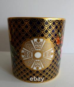 Tasse à café et soucoupe en fine porcelaine osseuse Spode vintage à motif floral F1648-n