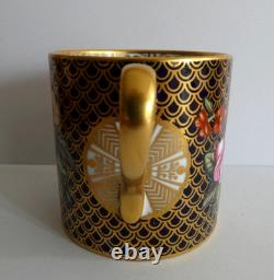 Tasse à café et soucoupe en fine porcelaine osseuse Spode vintage à motif floral F1648-n