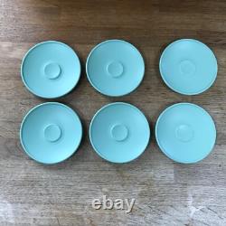 Tasses/Soucoupes à Expresso Vintage Guzzini et Plateau