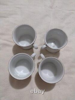 Tasses à espresso et soucoupes vintage Seymore Mann Jet Set