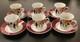 Tasses &agrave; Espresso Vintage Et Soucoupes Maxim's De Paris, Ensemble De 6