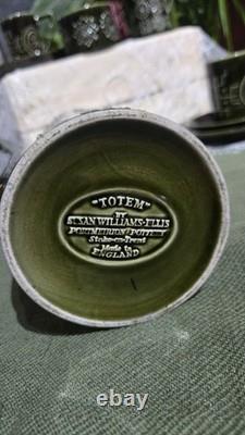 Théière Totem Portmeirion Vert Foncé Susan Williams Ellis Vintage 70