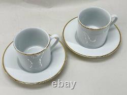 Tiffany & Co. Vieille Paire De Tasses De Thé Et De Sauces