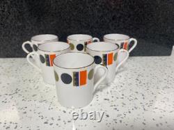 Vaisselle vintage des années 50, ensembles à café, ensembles de thé et verrerie