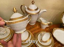 Vintage 10 Tasses 10 Soucoupes Bavière Allemande Schumann Porcelain Coffee Set