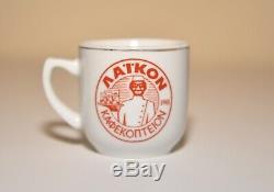 Vintage 1948 Vaikon Kaoekonteion Butler Serveur Espresso Demitasse Coffee Set