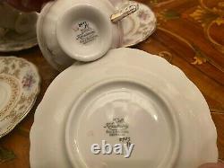 Vintage 6 Tasses 6 Saucers Allemand Krautheim Selb Bavaria Porcelaine Cafetière