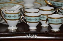 Vintage Allemand Royal Tettau Porcelaine Dîner Service De Café Peint À La Main Empress