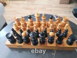 Vintage Chess Set Vienna Coffee House 60s