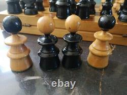 Vintage Chess Set Vienna Coffee House 60s