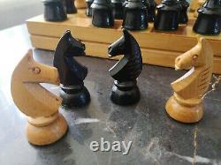 Vintage Chess Set Vienna Coffee House 60s
