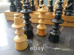 Vintage Chess Set Vienna Coffee House 60s