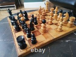 Vintage Chess Set Vienna Coffee House 60s