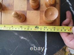 Vintage Chess Set Vienna Coffee House 60s