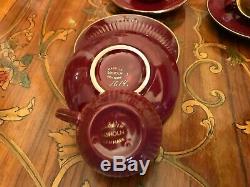 Vintage Danemark Soholm Søholm Café Jeu De 6 Et 1 Paire Supplémentaire