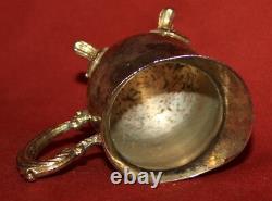 Vintage Décoratif Silverplated Footed Small Tea & Coffee Set